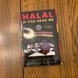 SOLD//Halal if you hear me poem book
